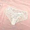 Tanga Sexy de Renda Transparente com Costas T e Strass Tanga Sedutora com Borda de Renda Calcinhas com Forro de Algodão T-Pants Tanga Feminina