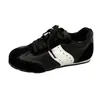 Zapatos de Entrenamiento Alemanes Gu Yun de Suela Gruesa y Bloques de Color para Mujer 2026 Primavera/Otoño Nuevos Zapatos Retro de Moda Forrest Gump Zapatos Casuales que Aumentan la Altura