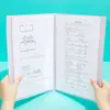Libro de información A4, carpeta Morandi para almacenar este clip de música, libro de informes de prueba de embarazo, papelería, impresión al por mayor de logotipos
