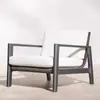 Sofá de Lazer Externo de Alta Qualidade para Hotel, Villa, Pátio, Jardim, Terraço, Móveis Trançados Impermeáveis e à Prova de Sol para Exterior