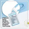 Portatarjetas Transparente Shaker para Hobby Etiqueta de Nombre para Estudiante Tarjeta de Campus Portatarjetas IC En Stock Lanyard para Empleado Funda Protectora para Tarjeta de Identificación de Fábrica
