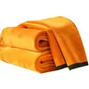 Ropa interior de terciopelo dorado para jóvenes, hombres y mujeres, traje con forro polar engrosado, ropa cálida a prueba de frío de invierno para padres de mediana edad y mayores