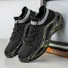 Zapatos Deportivos para Hombre Verano 2026 Nuevo Estilo Artístico Malla Flyknit Transpirables Cómodos Versátiles Casuales Zapatos para Correr