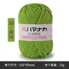 Nuevo Algodón Leche de Cuatro Hilos 25g Lana Hecho a Mano DIY Gorro Tejido Bufanda Muñeca Bola de Lana al por Mayor