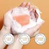 Jabón de Cúrcuma Jabón de Aceite Esencial SADOER Jabón de Cúrcuma Limpieza Facial Jabón para la Ducha Mejora la Sequedad Comercio Electrónico Transfronterizo Venta al por Mayor