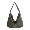 2026 Nova Bolsa de Verão Tendência de Um Ombro Bolsa Feminina Estilosa Simples Grande Bolsa Moda Casual Bolsa Transversal Bolsa de Lona