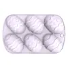 Botões de Natal Alfanuméricos Cuidadosamente Selecionados, Corações Waffle, Patas de Gato, Formas de Silicone para Bolo de Chocolate de Páscoa