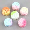 Decoração Acessórios de Resina Estéreo Miniatura Gradiente Queijo DIY Cola de Creme Brinquedo Alimentício Casa de Bonecas Capa de Celular Pacote de Material