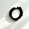 Nuevo coletero de encaje de lana, banda elástica de alta elasticidad para coleta, goma elástica simple y elegante, accesorio para el cabello de mujer