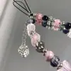 Nueva Original hecha en casa estilo ins dulce genial chica hot cadena para teléfono móvil colgante para funda de teléfono cadena de cámara ccd adornos europeos y americanos