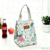 Bolsa Térmica para Marmita Estilo Coreano Portátil para Crianças Multifuncional Colorida Tecido Oxford Impermeável para Trabalhador de Escritório