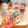Gomas para el Cabello de Niñas que No Dañan el Cabello, Bandas Elásticas Altas para Recoger el Cabello, Bandas de Goma Duraderas de Alta Elasticidad para Niñas, Accesorios para el Cabello de Niñas Pequeñas