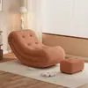 Cadeira Lua Que Pode Ser Usada para Deitar e Dormir, Sofá Preguiçoso, Cadeira para Dormir, Cadeira de Balanço para Varanda da Sala de Estar, Poltrona Reclinável, Cadeira para Soneca, Cadeira de Lazer para Quarto