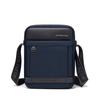 Bolsa Transversal Masculina Business Repelente à Água, Armazenamento de Grande Capacidade para Uso Externo, Bolsa de Ombro Masculina Tridimensional para Deslocamento de Negócios