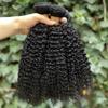 Estilo Cabelo Cru Cacheado em Pacotes Cabelo Humano Diferente