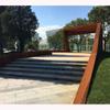 Esculturas de Acero Resistente a la Intemperie, Forma de Arco, Proyectos de Soldadura e Instalación, Esculturas de Acero Resistente a la Intemperie, Soldadura e Instalación, Paisajismo, Exterior