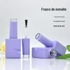 Atacado de fábrica em estoque 10ml esmalte roxo garrafa vazia esmalte garrafa vazia engarrafada