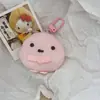 Chaveiro Japonês Fofo de Desenho Animado Sumikko Gurashi Pingente de Mochila Escolar Feminino Presente para Melhor Amigo Boneca de Pelúcia