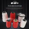 Linha de construção de canteiro de obras multiespecificação linha de nylon branco vermelho construção sólida e resistente linha de construção linha de engenharia de parede