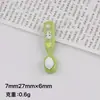 Accesorios de Resina para Manualidades de Dibujos Animados Joyería Diente Artificial Taza de Cepillo de Dientes Pegamento en Crema Accesorios Hechos a Mano para el Cabello Pasador Parche Accesorios