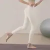 Calça Justa de Corrida Esportiva Camada Base Roupa Exterior Calça Shark Cintura Alta Levanta Bumbum Controle de Barriga Elástica Leggings de Pilates Yoga Fitness