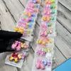 Presilhas de Cabelo Conjunto Infantil Presilhas de Cabelo Acessórios de Cabelo Presilhas BB Acessórios de Cabelo Cartoon para Estudantes Conjunto de 2 ou 4 Peças Acessórios de Cabelo Fofos para Meninas