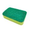 Esponja para lavar platos con filete, estropajo, esponja para fregar, paño de limpieza para cocina, cepillo para cuencos, cepillo para ollas, bloque de esponja, puesto