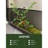 Planta Verde Simulada Paisajismo Helecho Cabeza de Mono Seda Dorada De Pie Planta Biónica China Decoraciones de Paisaje Interior Adornos Plantas Falsas en Maceta