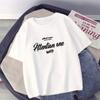 Camiseta de manga corta Ge Hua para hombre, estilo Hong Kong, marca de moda, estilo coreano, holgada, de media manga, ropa informal para parejas.