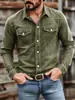 2026 Em Estoque Camisas Masculinas Amazon Mais Vendidas Cardigans Masculinos Primavera e Outono Wish Versão Europeia Tamanho Plus Aliexpress Camisas