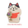 Estilo Japonês Zakka Presentes de Ano Novo Gato da Sorte para Escritório Decoração de Carro Artesanato em Resina Pequenos Enfeites Feito à Mão