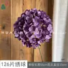 126 hortensias pequeñas encriptación rama única hortensia arreglo floral para auditorio de bodas pared de flores artificiales decoración flor artificial simulación flor