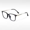 M3903 Armazón de Lentes Cuadrado Degradado para Mujer Visión Cercana Estilo Japonés Cara Sencilla Mostrar Pequeño Moda TR Armazón de Lentes para Estudiantes
