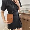 2026 Bolso Nuevo de Verano de Color Sólido, Bolso Vertical Cuadrado Pequeño con Textura, Bolso de Hombro Cruzado para Mujer, Bolso Multifuncional para Teléfono Móvil Estilo Coreano