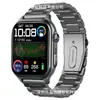 GE500 (Banda G) Tarjeta SIM Llamada Bluetooth ECG Estado de Ánimo Estrés Temperatura Corporal Oxígeno en Sangre Smartwatch Vinilo Negro