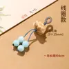 Colgante Pequeño de Madera de Durazno Natural de Loto Accesorios para Pulseras DIY Nuevo Estilo Chino Colgante Pequeño