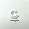Colgante de Hebilla de Seguridad de Ágata Blanca Natural de Alta Calidad Accesorios Colgantes para Pulsera de Mujer DIY Popular en Transmisión en Vivo Cuentas Sueltas al por Mayor
