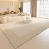 Tapete Estilo Novo 2025 para Sala de Estar, Lavável e Limpável, Tapete de Cabeceira para Quarto, Tapete de Sofá e Mesa de Centro à Prova d'Água e Resistente a Manchas de Luxo Leve