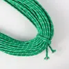Corda Paracord 5mm Sete Fios Tecida à Mão 2m Material Artesanal DIY para Tecelagem de Pulseiras e Cordas Coloridas Trançadas