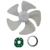 Motor de Ventilador de Escritorio 4 pulgadas Motor de Ventilador Portátil Motor sin Escobillas Motor de Ventilador de Alta Velocidad Ventilador Pequeño Caballo