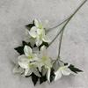 Flor Artificial de cuatro piezas Flor de cuatro piezas flor pequeña boda fondo de salón de bodas flor suave fila de flores guía de camino arreglo floral base comercio exterior