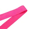 Cinta elástica de borde de color de punto de nailon de 2.5 cm de ancho, accesorios para ropa, tira de presión, cuello, cinturón estándar, cinturón elástico para ropa interior