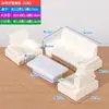 Móveis modelo mesa mesa de areia arquitetônica material diy feito à mão miniatura ornamentos internos cena mini cadeira