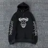 Rapper Popular Europeu e Americano Nova Moda Novo Produto Ghostemane Moletom com Capuz e Jaqueta Estampados a Quente em Estoque
