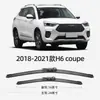 Adecuado para Limpiaparabrisas Great Wall Haval H6 Coupe, Tiras de Goma Compatibles para Limpiaparabrisas Delanteros Haval, Adecuado para Modelos 15 y 16