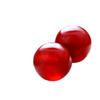 Aretes de botón de ágata roja natural para mujer, aretes de botón plateados, joyería, aretes de botón plateados, aretes de botón de bola estilo coreano