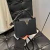 Bolsos para Mujer 2025 Nueva Moda Tendencia Versátil Bolsos de Mujer Hombro Único Cruzado Gran Capacidad Bolso Cubo Bolso de Jardín