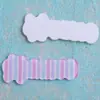 Listras Coloridas Arco-Íris Renda Retangular DIY Acessórios de Cabelo Grampo de Cabelo Patch Franja Lateral Presilha Bico de Pato Acessórios de Joias