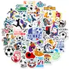 50 Pegatinas de Graffiti de Fútbol Estrella de Fútbol Equipo Copa Mundial Pegatinas Autoadhesivas Impermeables Pegatinas Transfronterizas Temu