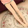 Venta al por mayor de fabricantes, mallas de baile para niños con forro polar de otoño e invierno, calcetines largos de alta elasticidad, pantimedias de nueve puntos para examen de baile